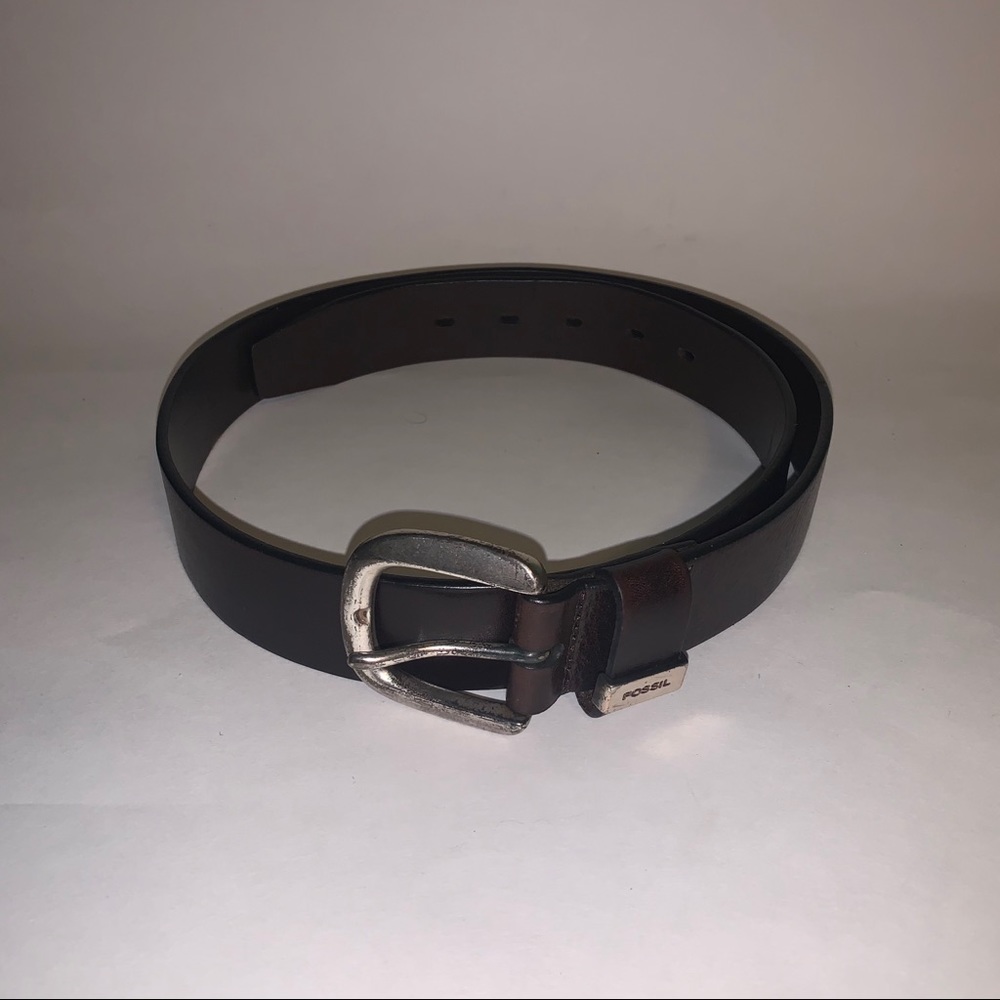Fossil Leather Belt 33in